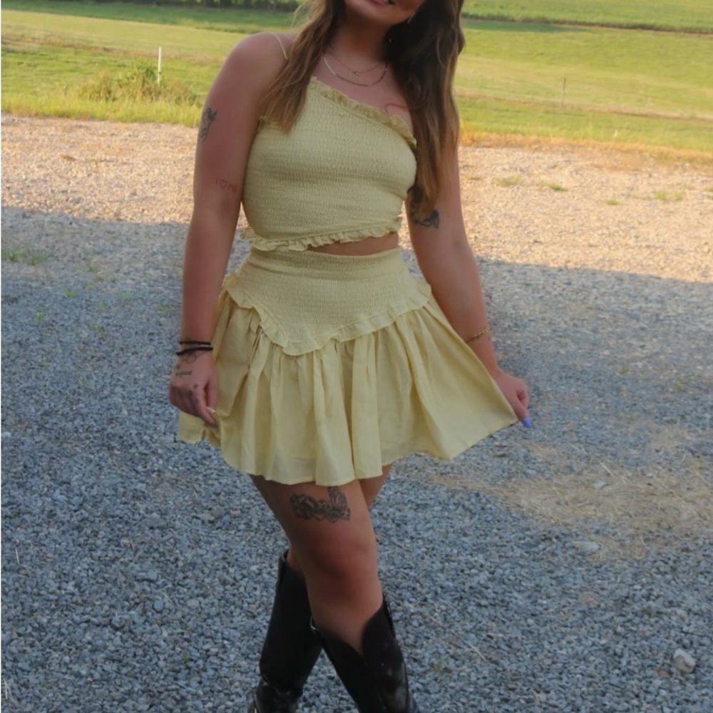 Yellow Women's Dress
